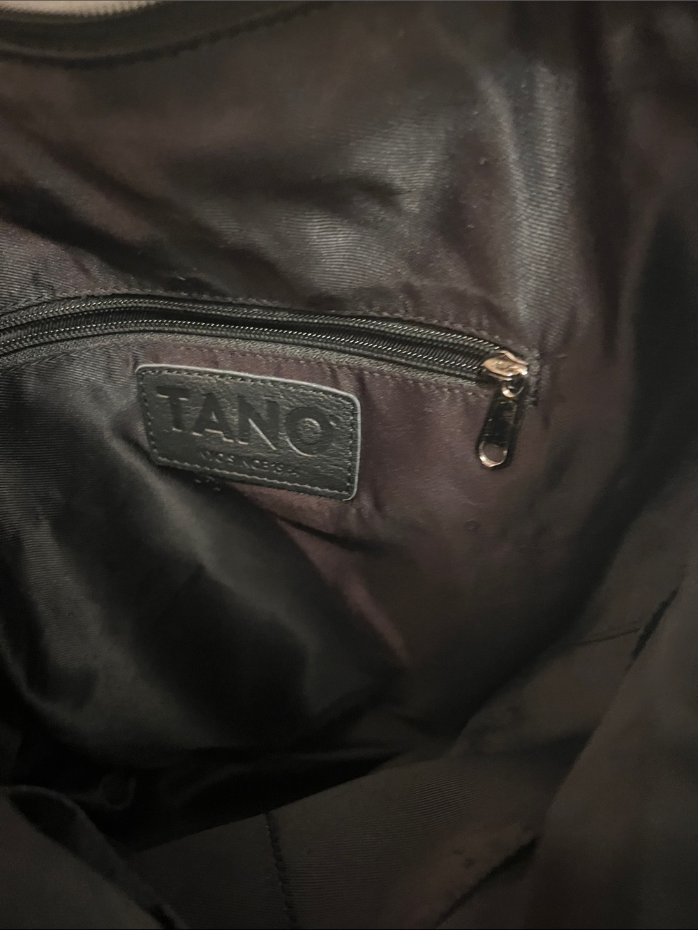 Tano Black Leather Hobo Shoulder Bag - Picture 6 of 9